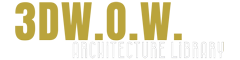 3dwow architecture library logo